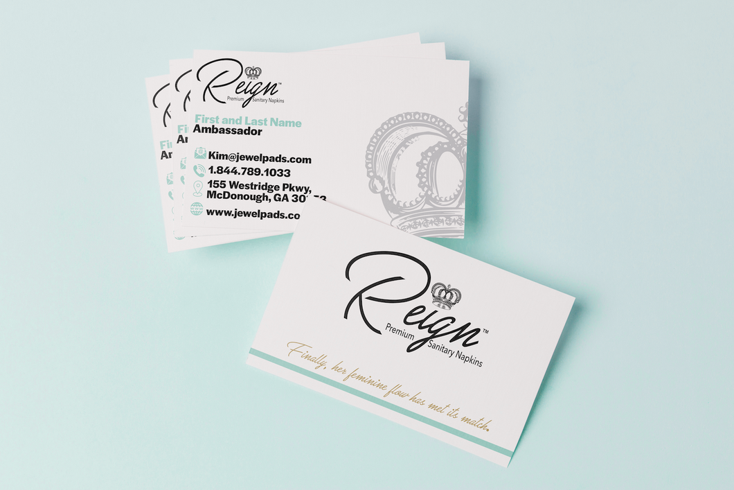 Reign Business Cards - MODEL 001