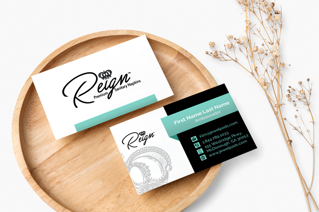 Reign Business Cards - MODEL 002