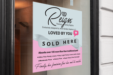 Load image into Gallery viewer, Reflective Reign Window Decal (12 x 12)