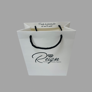 White Reign Gift Bag- 25/pk